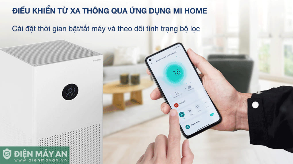 Máy lọc không khí Xiaomi Smart Air Purifier 4 Lite EU